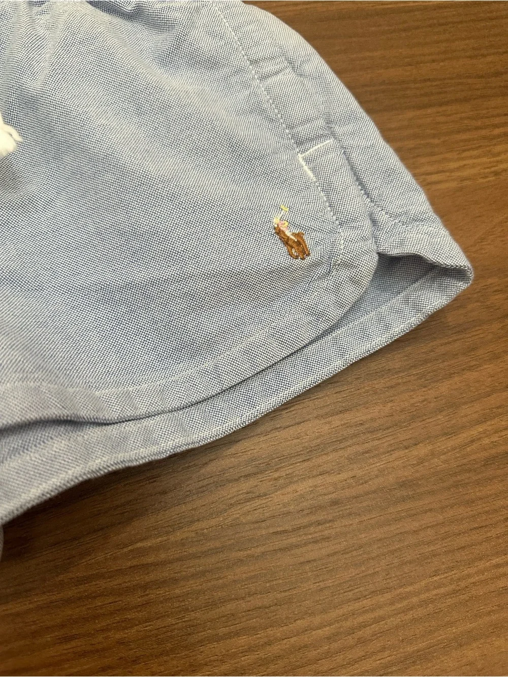 Polo Ralph Lauren toddlerLight Blue Elastic Waist Shorts with Pony Logo size 2 T